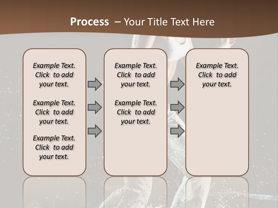 Street Dance Woman PowerPoint Template