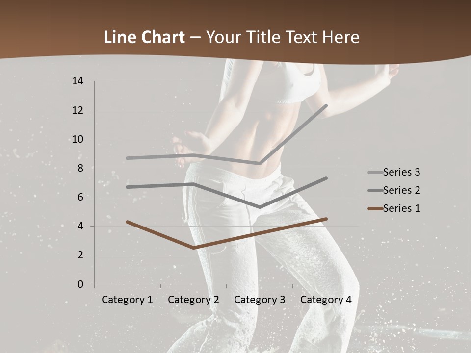 Street Dance Woman PowerPoint Template