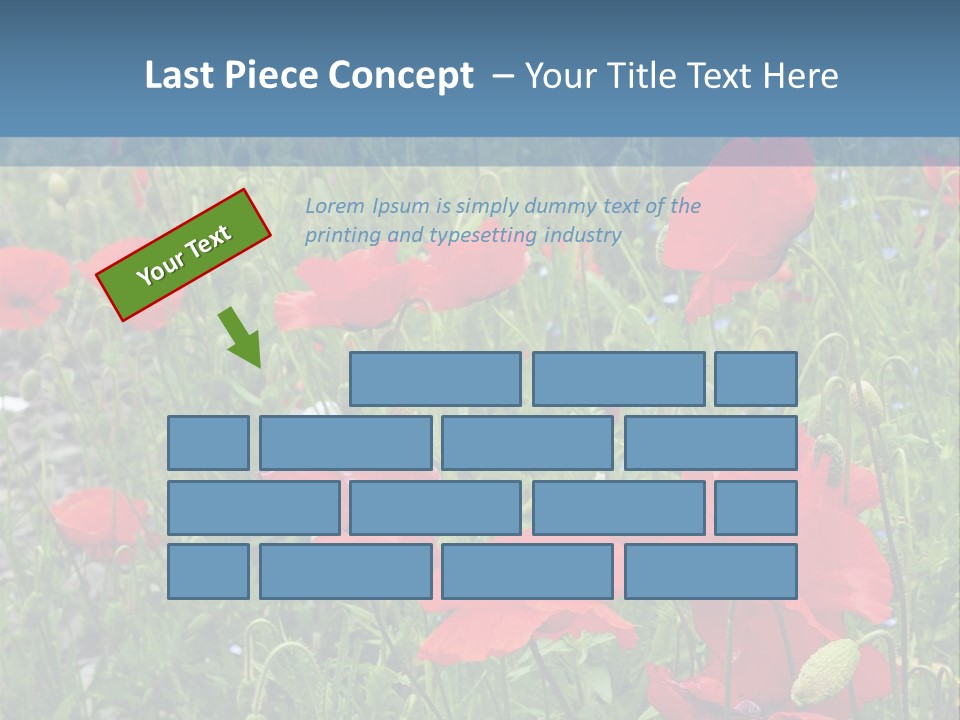 Red Poppies PowerPoint Template