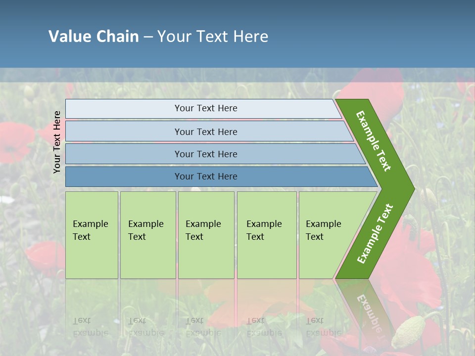 Red Poppies PowerPoint Template
