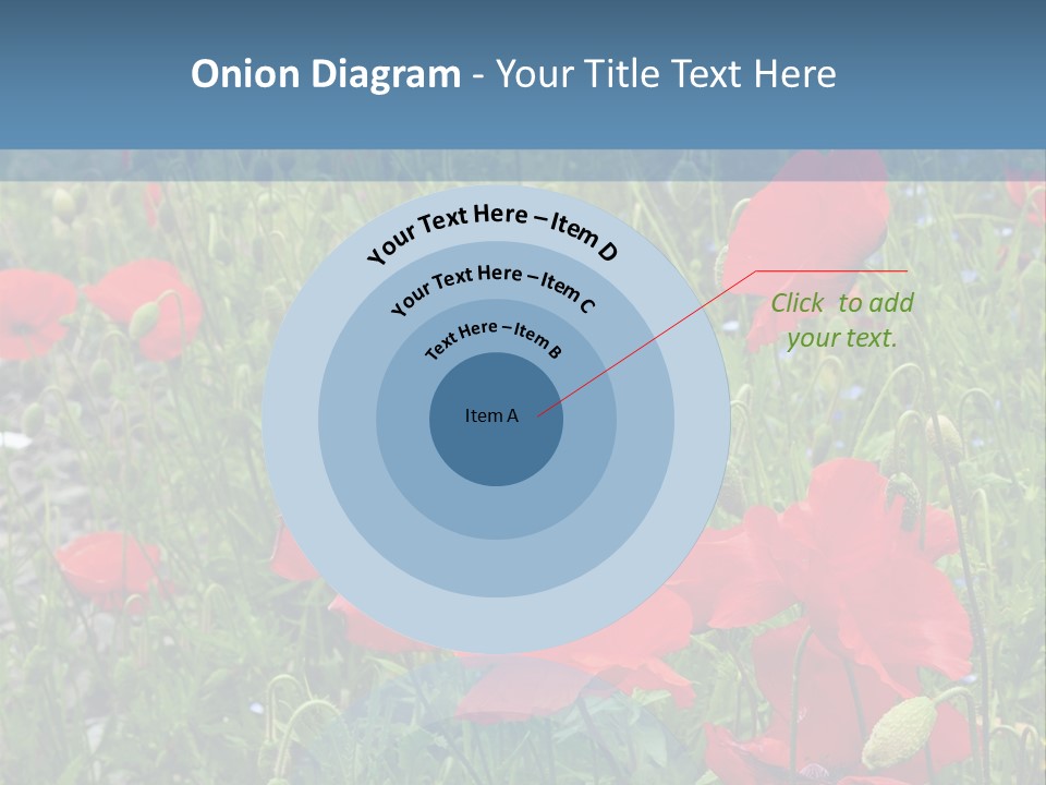 Red Poppies PowerPoint Template