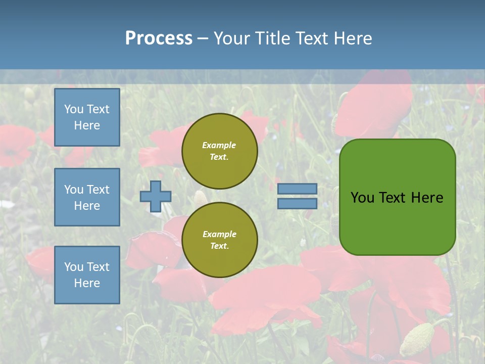 Red Poppies PowerPoint Template