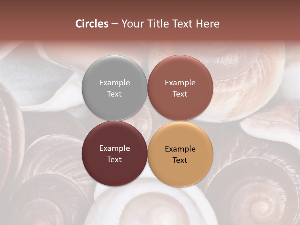 Sand Large Objects PowerPoint Template