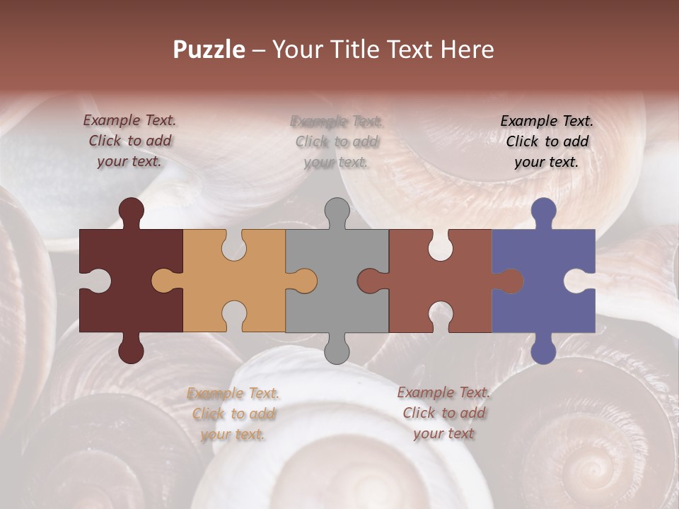 Sand Large Objects PowerPoint Template