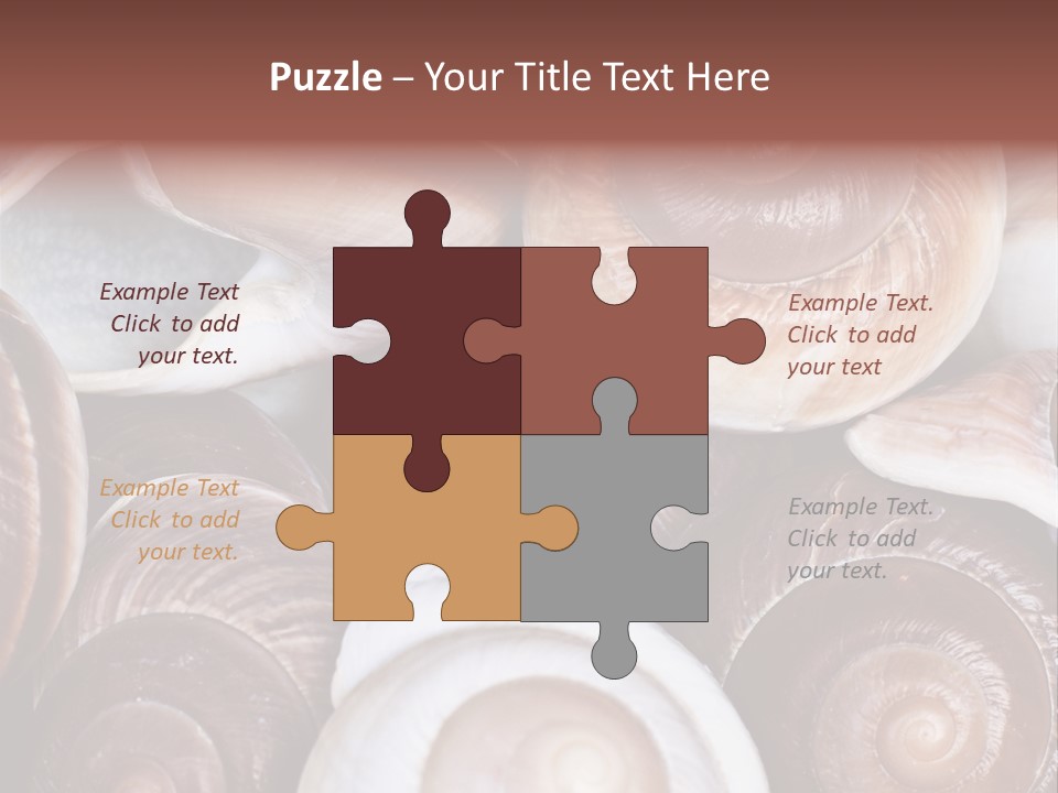 Sand Large Objects PowerPoint Template