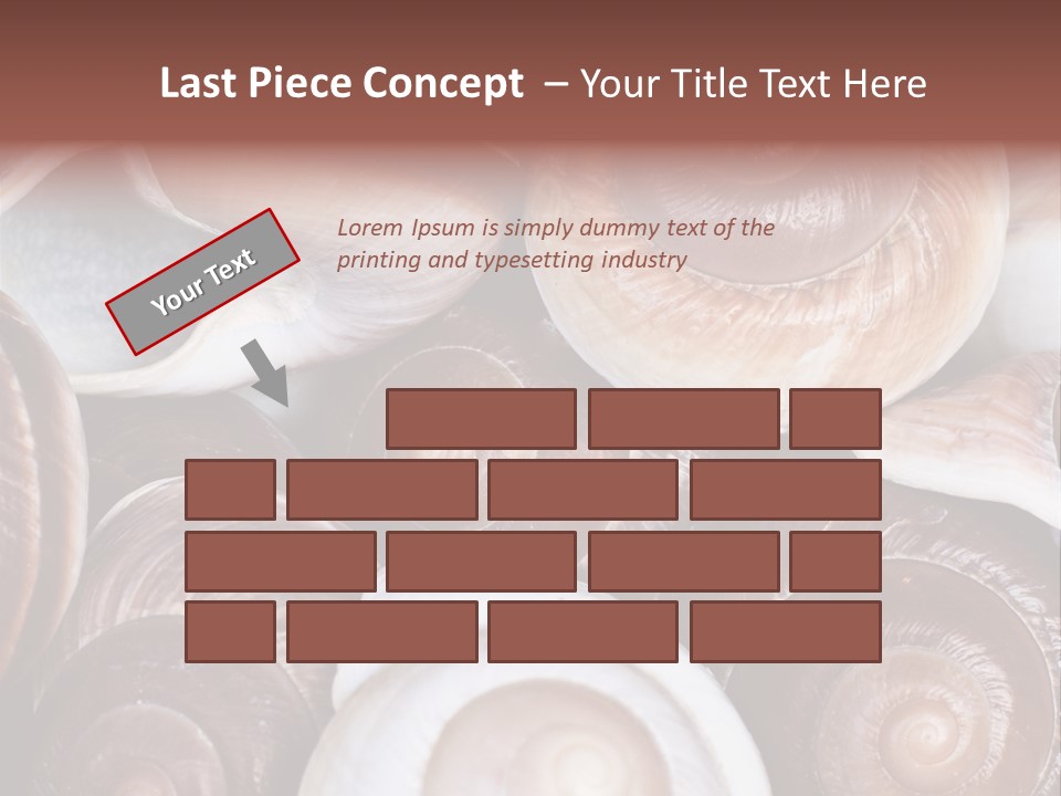 Sand Large Objects PowerPoint Template