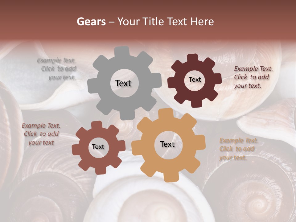 Sand Large Objects PowerPoint Template