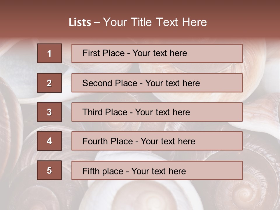 Sand Large Objects PowerPoint Template