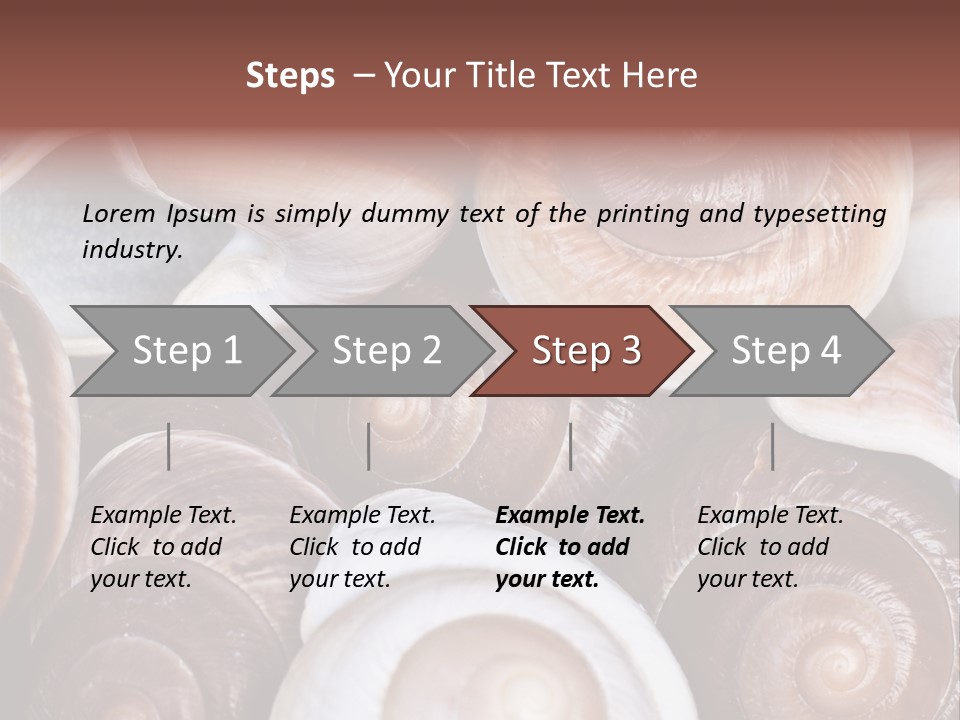 Sand Large Objects PowerPoint Template