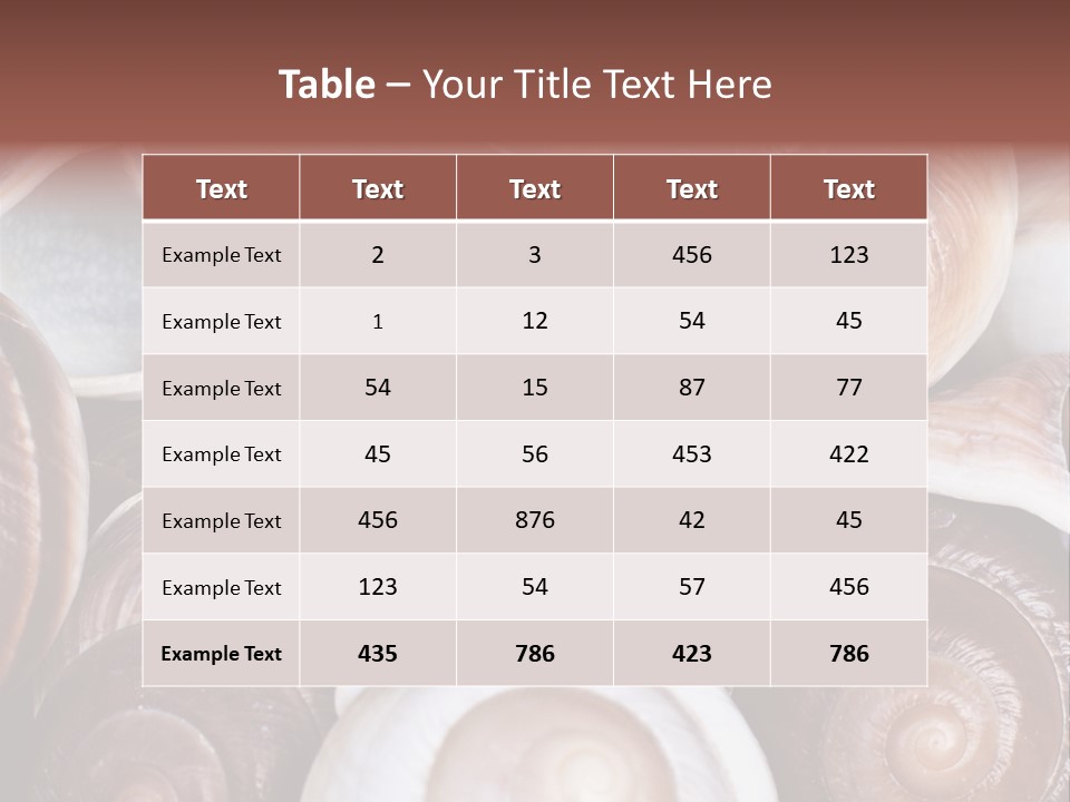 Sand Large Objects PowerPoint Template