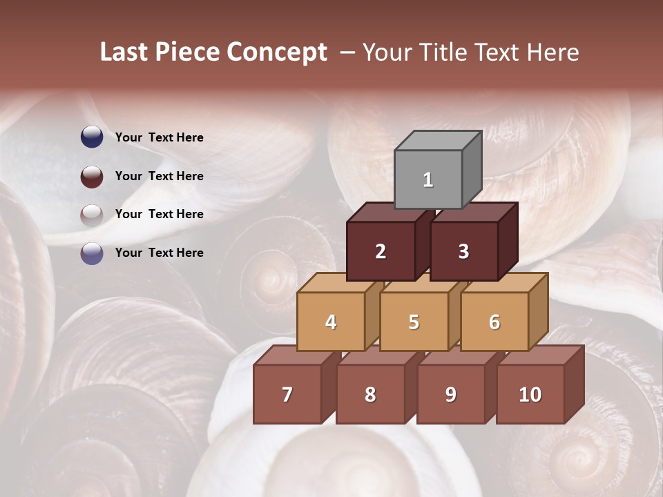 Sand Large Objects PowerPoint Template