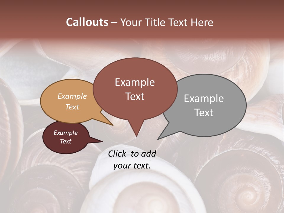 Sand Large Objects PowerPoint Template