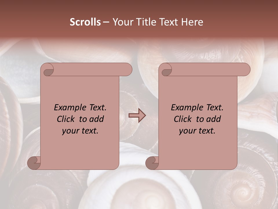Sand Large Objects PowerPoint Template