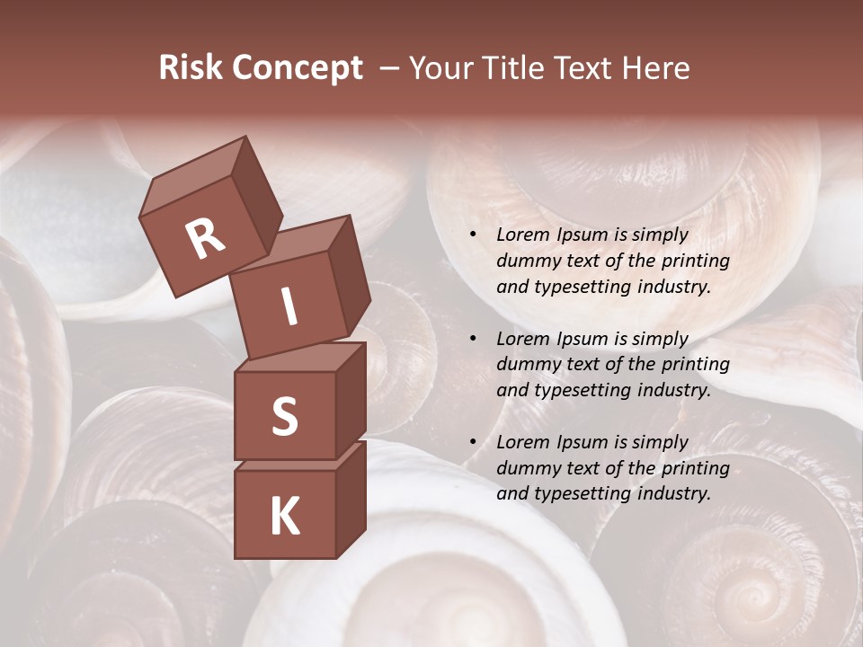 Sand Large Objects PowerPoint Template