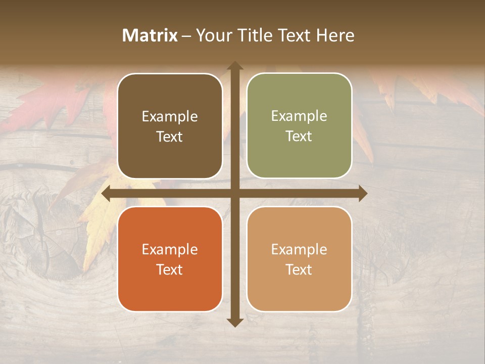 Design Fall Damaged PowerPoint Template