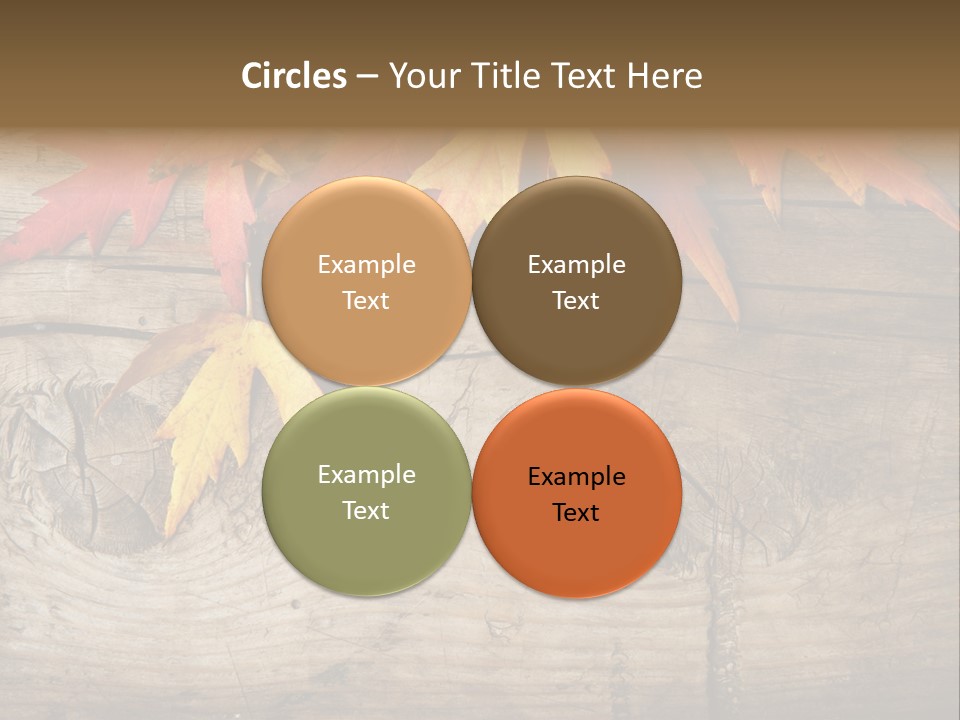 Design Fall Damaged PowerPoint Template
