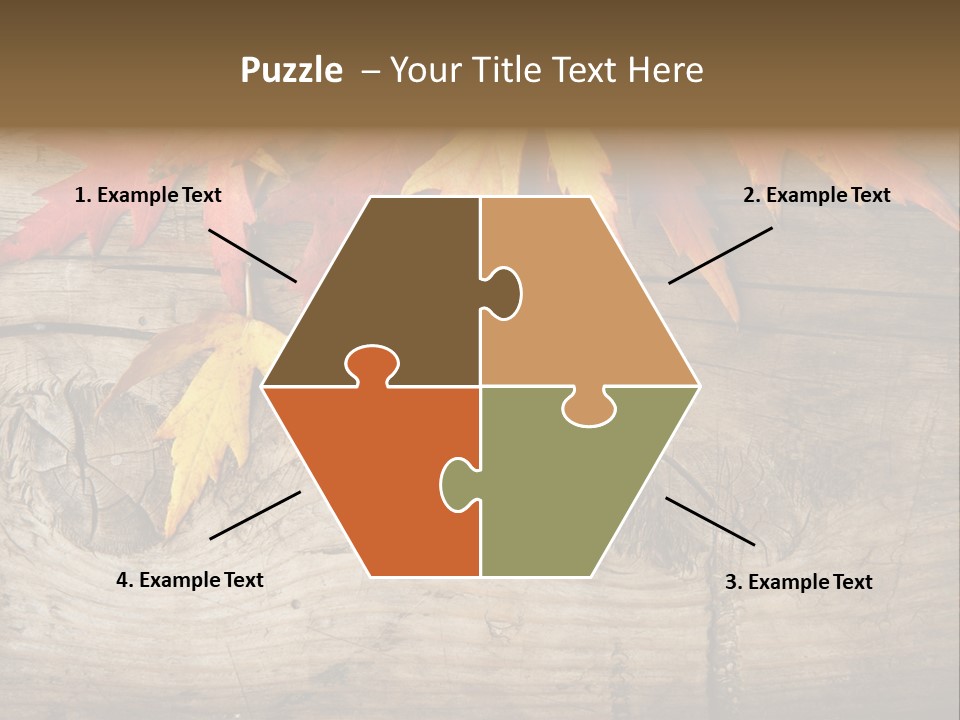 Design Fall Damaged PowerPoint Template