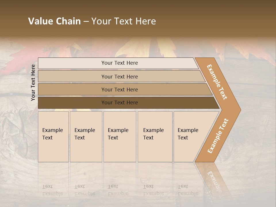 Design Fall Damaged PowerPoint Template