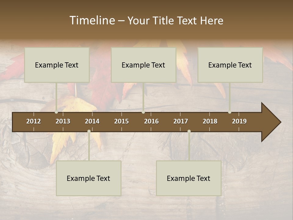 Design Fall Damaged PowerPoint Template
