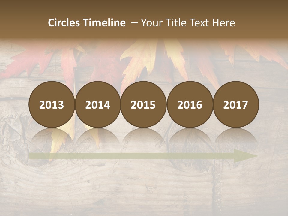 Design Fall Damaged PowerPoint Template