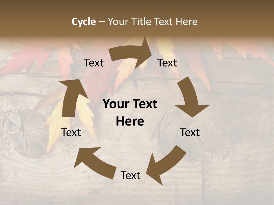 Design Fall Damaged PowerPoint Template