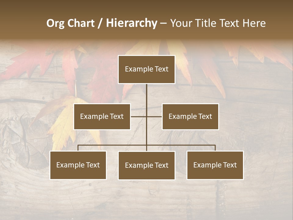 Design Fall Damaged PowerPoint Template