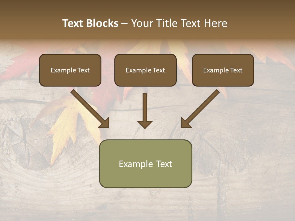 Design Fall Damaged PowerPoint Template
