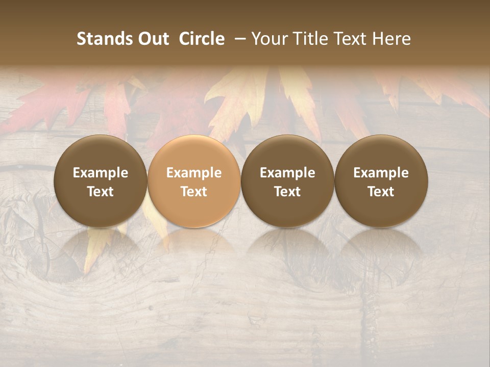 Design Fall Damaged PowerPoint Template