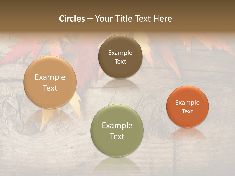 Design Fall Damaged PowerPoint Template