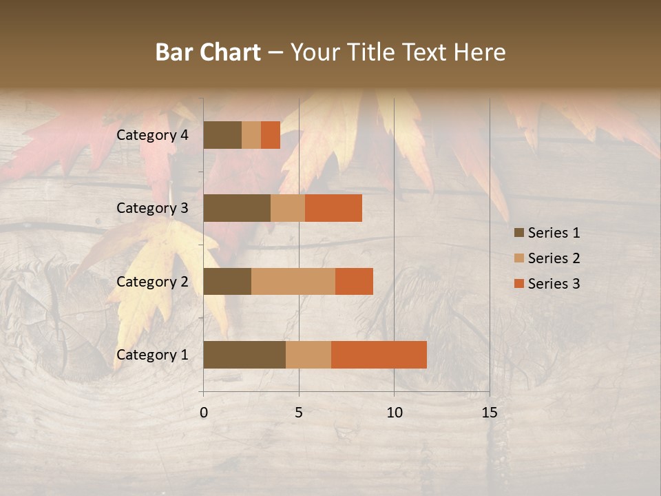 Design Fall Damaged PowerPoint Template