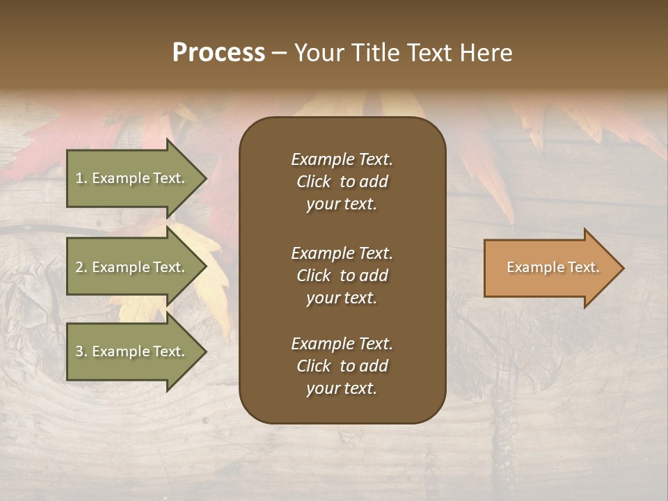 Design Fall Damaged PowerPoint Template