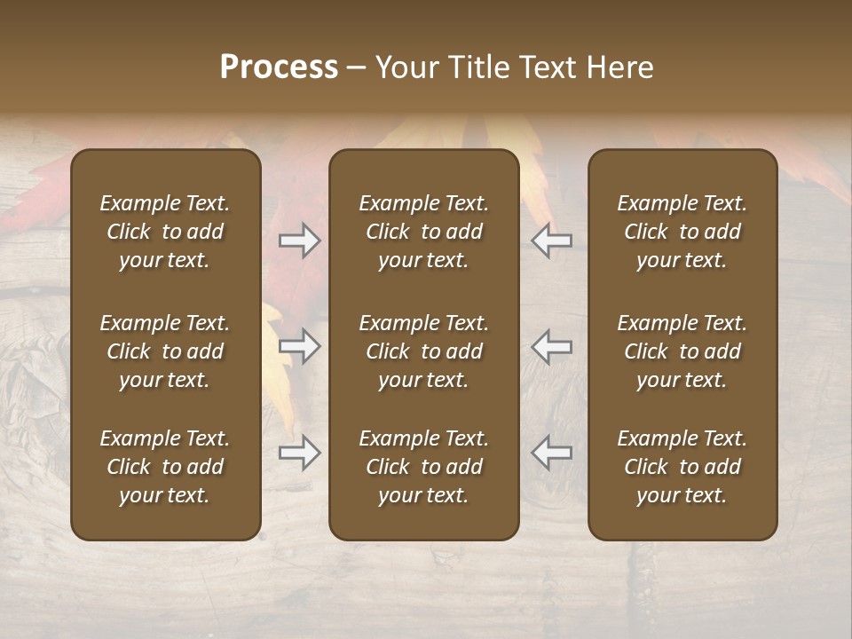 Design Fall Damaged PowerPoint Template