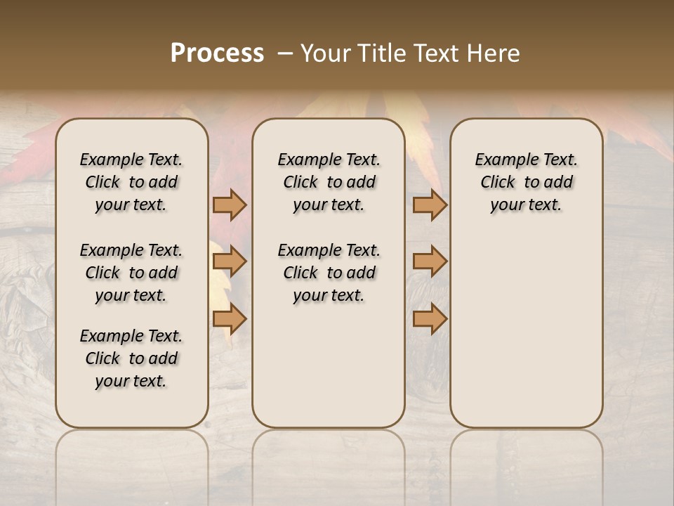 Design Fall Damaged PowerPoint Template