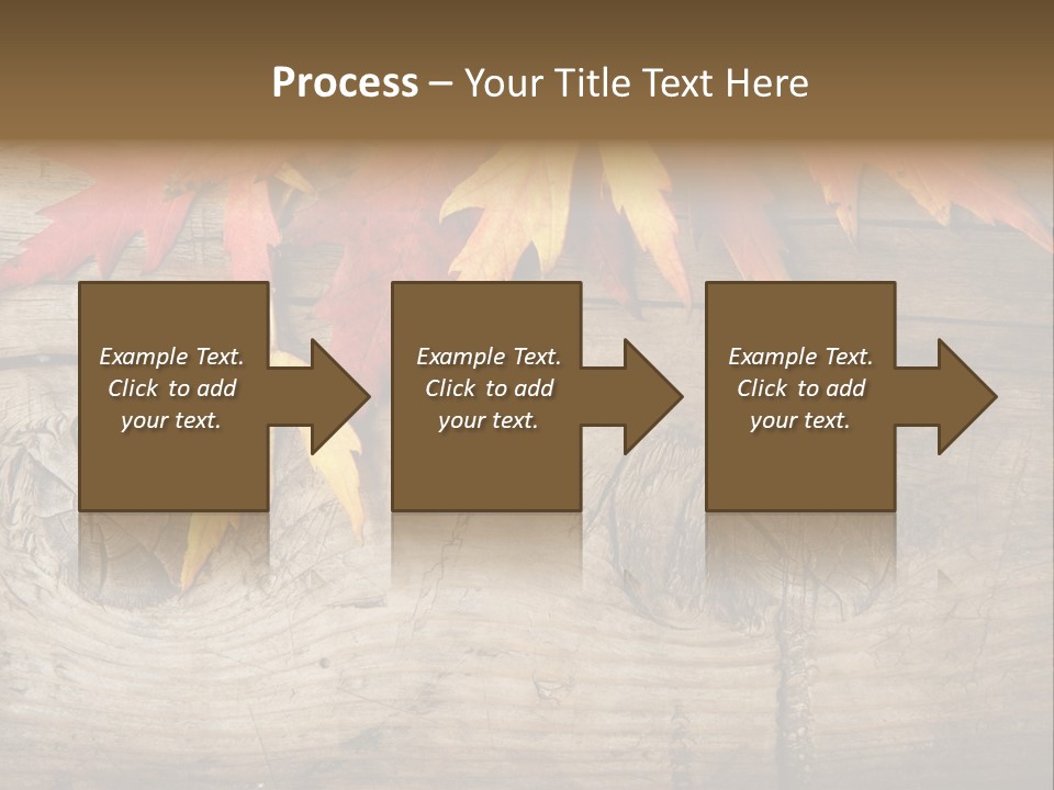 Design Fall Damaged PowerPoint Template