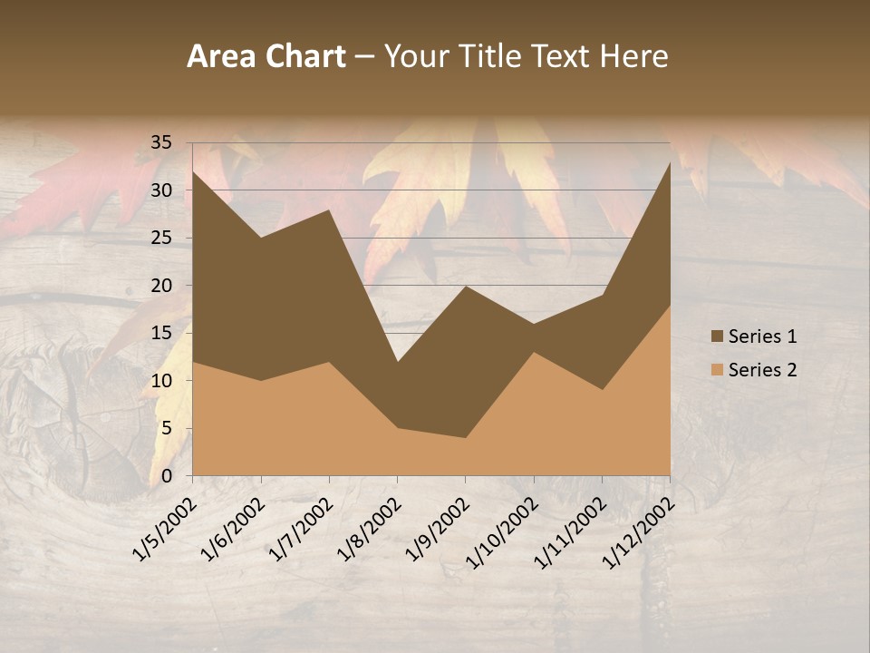 Design Fall Damaged PowerPoint Template