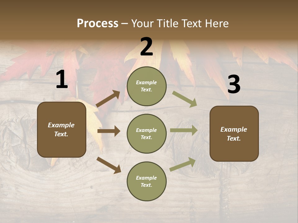Design Fall Damaged PowerPoint Template