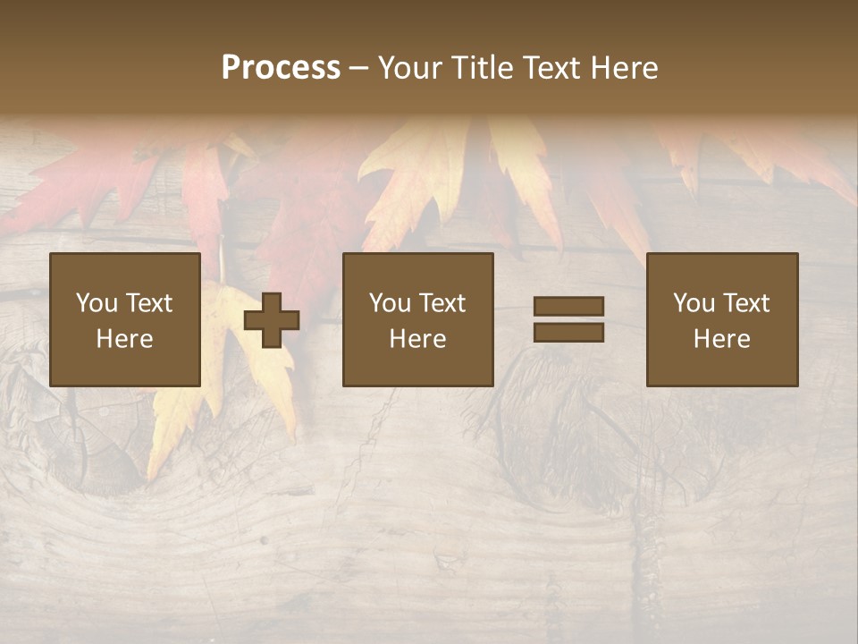 Design Fall Damaged PowerPoint Template