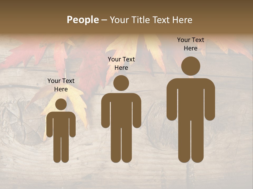 Design Fall Damaged PowerPoint Template