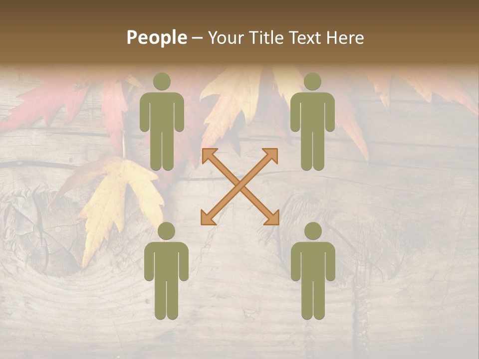 Design Fall Damaged PowerPoint Template