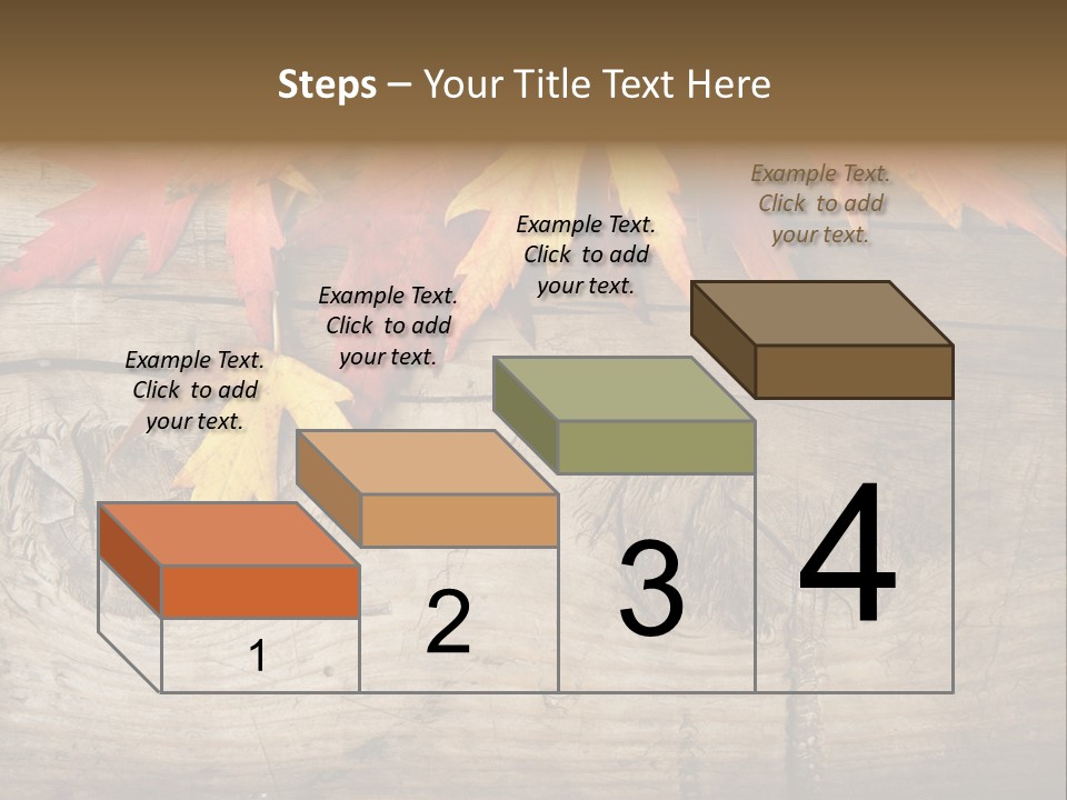 Design Fall Damaged PowerPoint Template