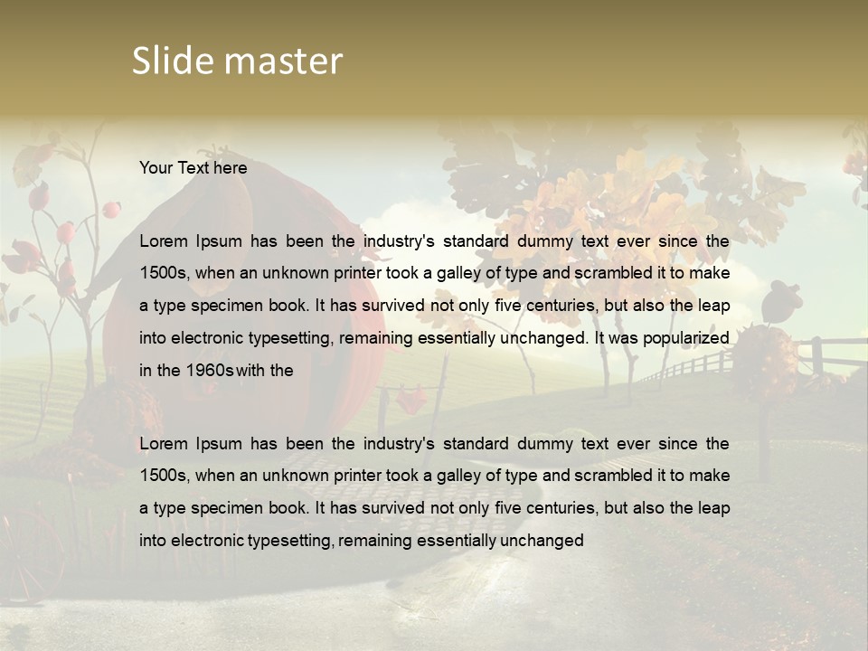 Thanksgiving Desktop Backgrounds PowerPoint Template