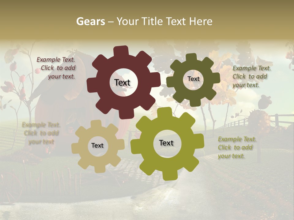 Thanksgiving Desktop Backgrounds PowerPoint Template