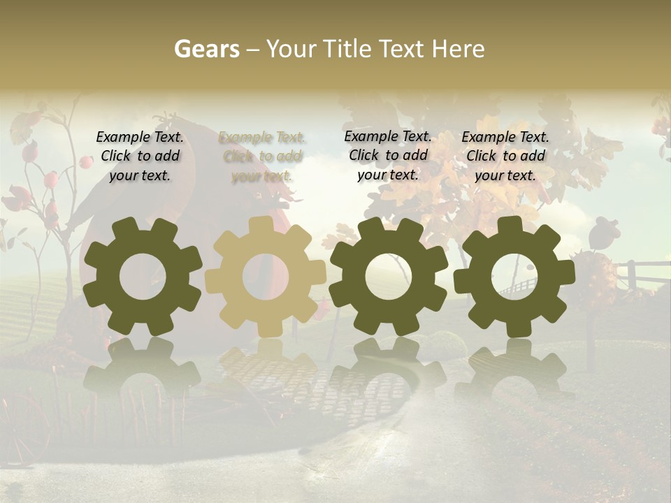 Thanksgiving Desktop Backgrounds PowerPoint Template
