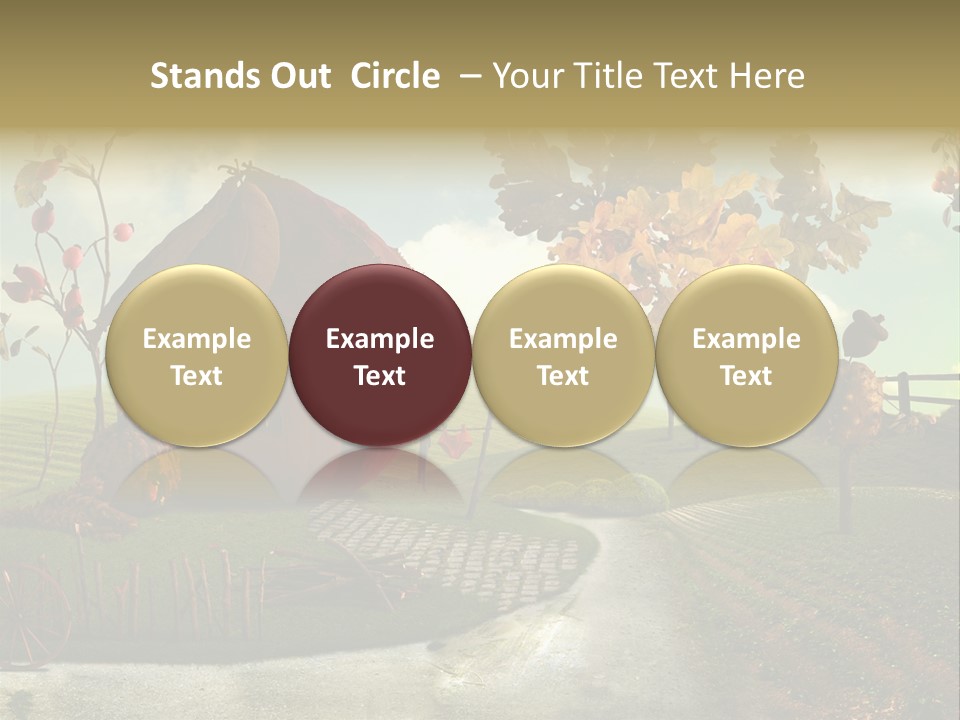 Thanksgiving Desktop Backgrounds PowerPoint Template