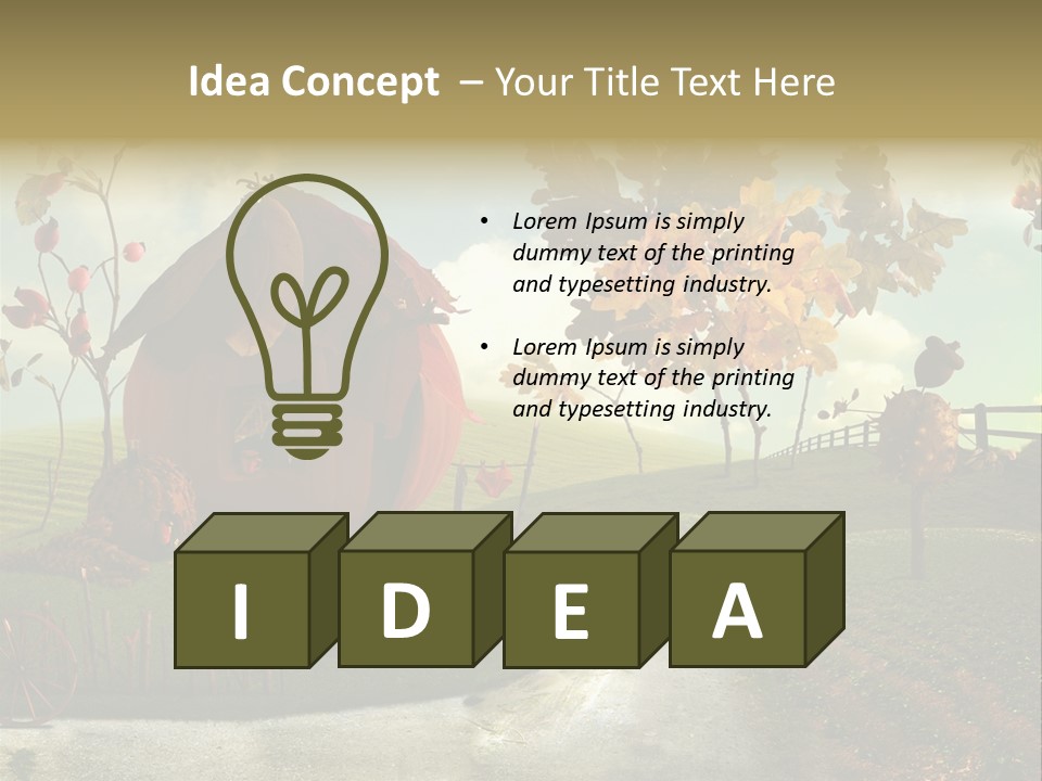 Thanksgiving Desktop Backgrounds PowerPoint Template