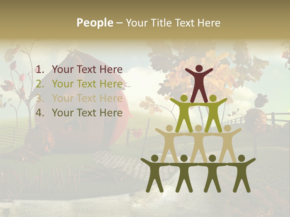 Thanksgiving Desktop Backgrounds PowerPoint Template