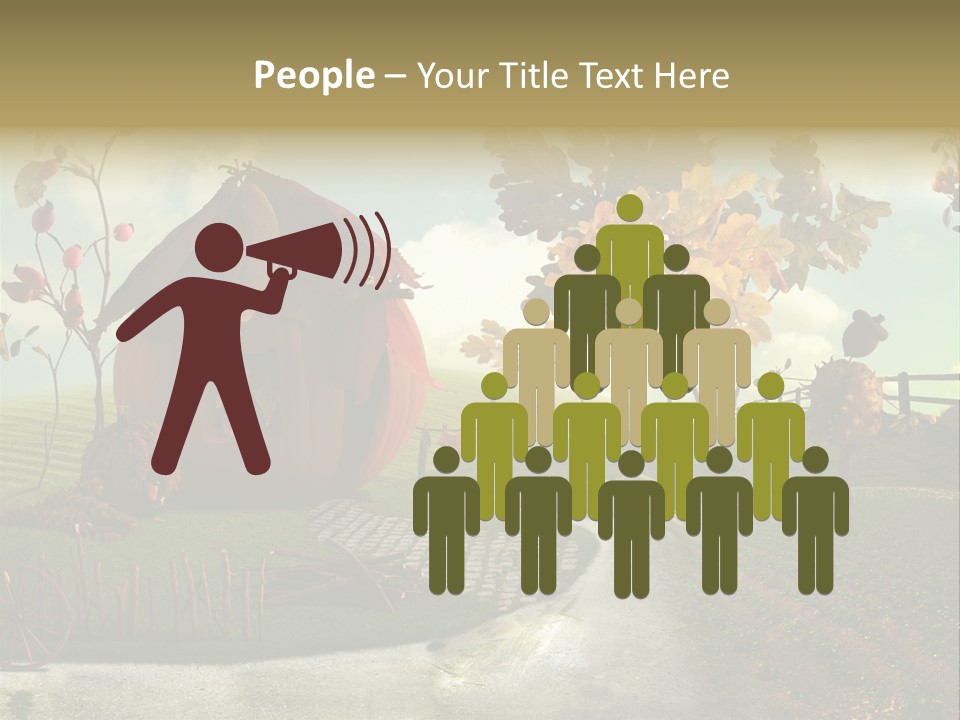 Thanksgiving Desktop Backgrounds PowerPoint Template