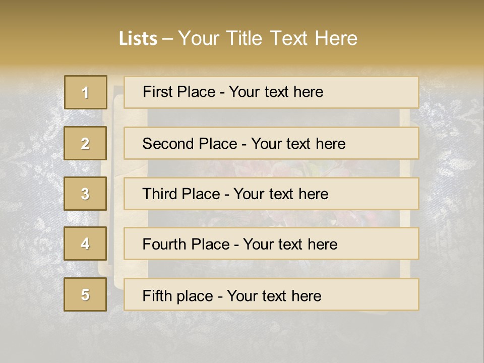 Scrapbook Template Aged PowerPoint Template