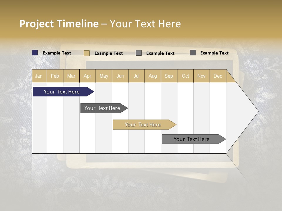 Scrapbook Template Aged PowerPoint Template