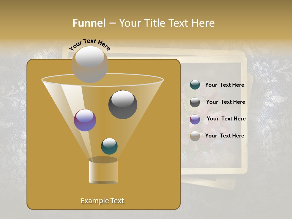 Scrapbook Template Aged PowerPoint Template